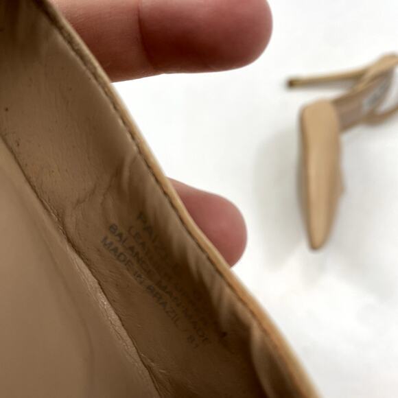 Steve madden Nude Pointed Toe Slingback Heels - Picture 8 of 8